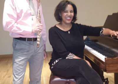 Flute and piano David B. Houston and Joy Cline Phinney