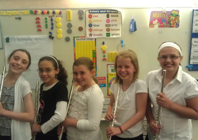 Young flutists