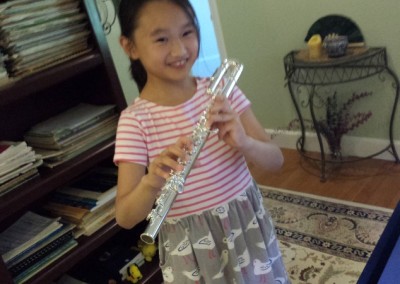 9 year old flutist
