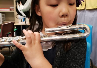 Beginner flutist