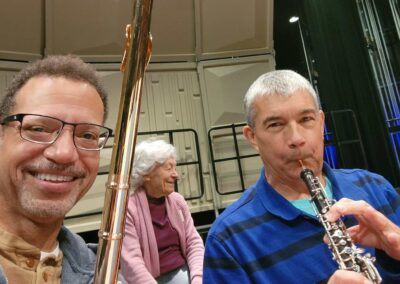 Flutists and Oboist