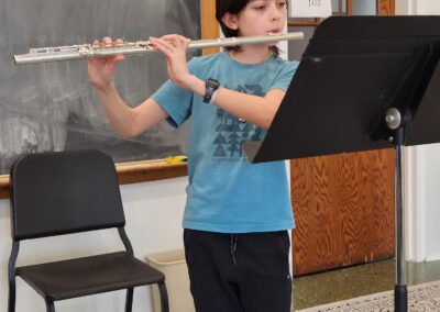 Flute student